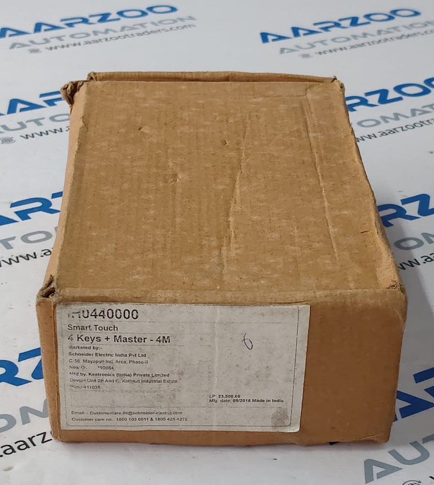 NEW IN BOX SCHNEIDER IH0440000 4 KEYS + MASTER - 4M SMART TOUCH PANEL