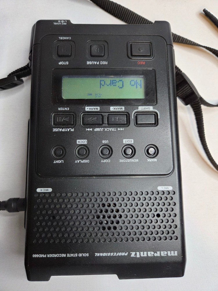 Marantz Professional PMD660 Handheld Solid State Recorder