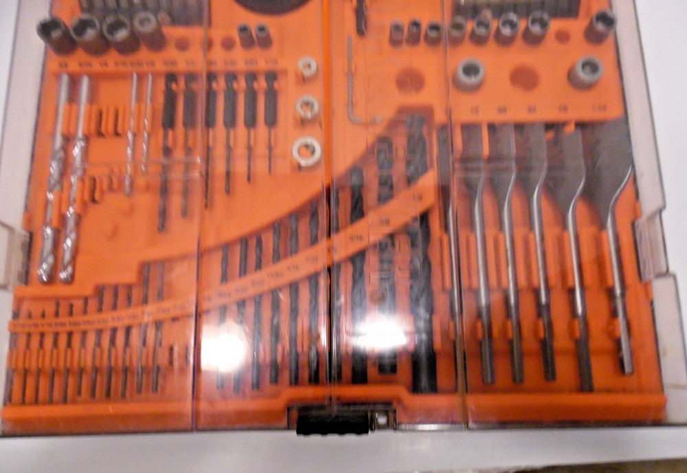 VTG Black & Decker Accesessories Mixed Small Tools Drills Bits & More