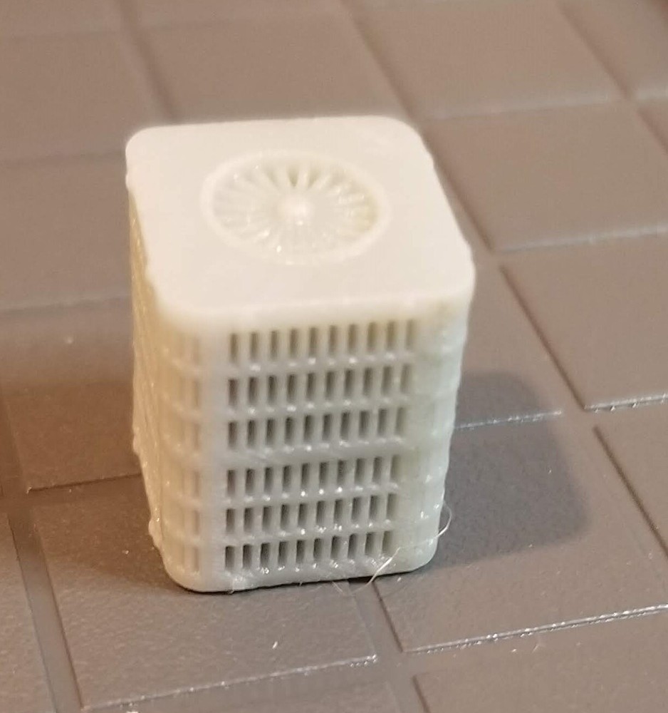 1/64 3D Printed Air Conditioner