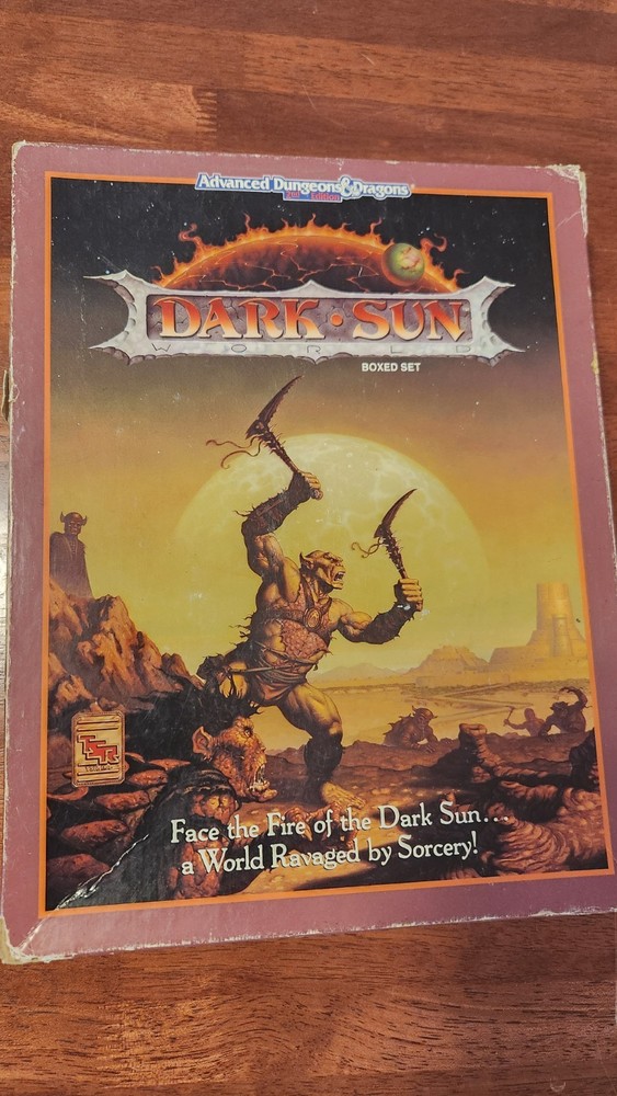 AD&D 2nd EDITION DARK SUN CAMPAIGN SETTING BUNDLE!