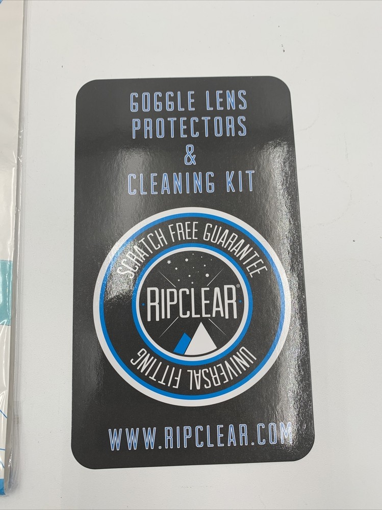 Ski Goggles Lens Protector Ripclear Spherical Medium Lens Snowboard Ski 1-Pack