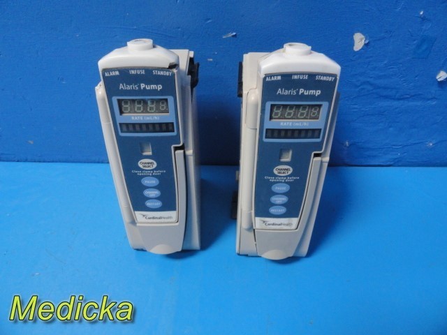 Dual 8100 Infusion Pump Modules | REF 12278595 | Powers On | Channel Error~38390