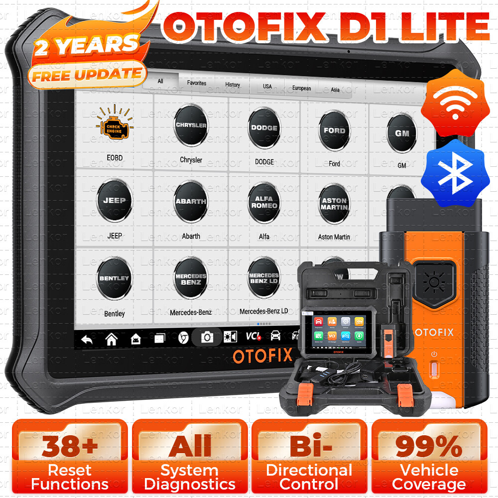 OTOFIX D1 Lite Bidirectional OBD2 Scanner Full System Diagnostic Tool Key Coding