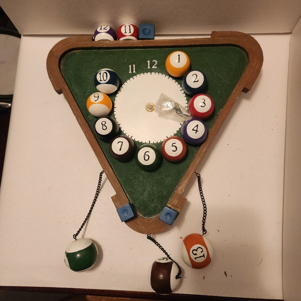 Billard Pool Ball Wall Clock