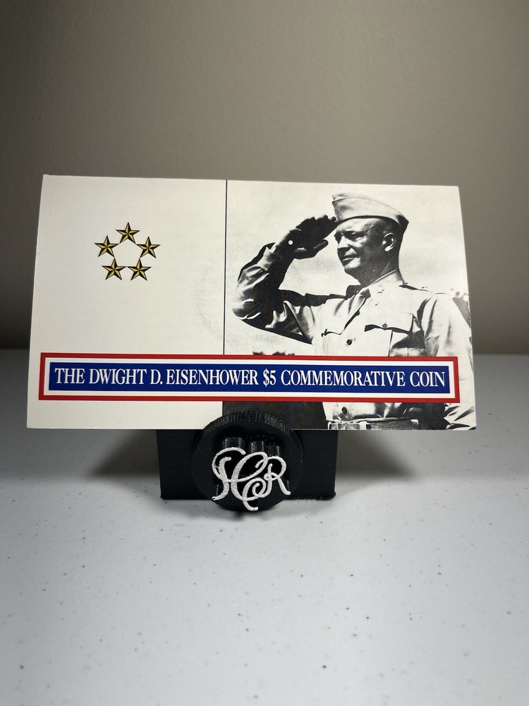 1990 "Dwight D Eisenhower" Marshall Islands $5 Commemorative