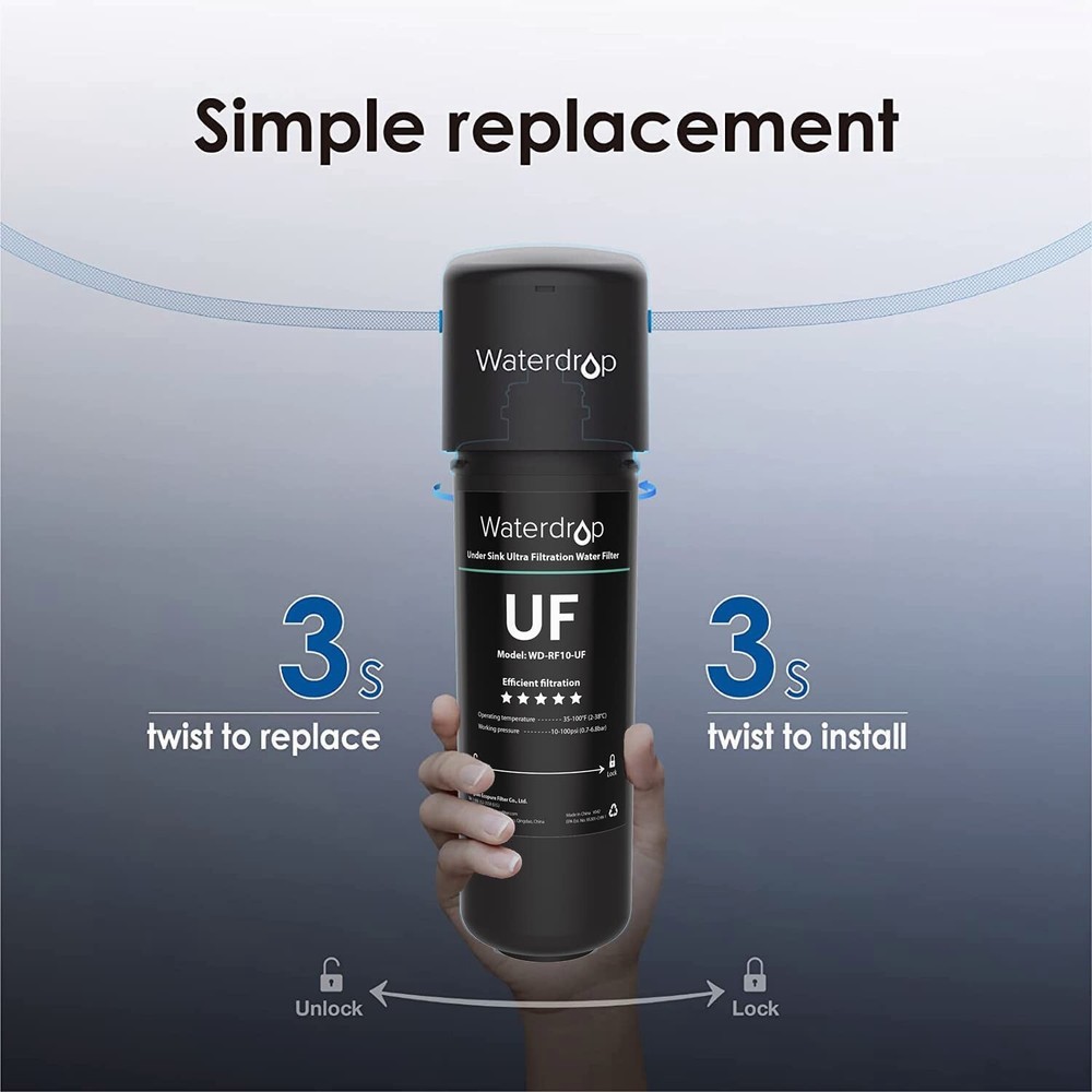 Waterdrop RF10-UF Replacement Filter Cartridge For 10UA/10UA-UF/10UB-UF