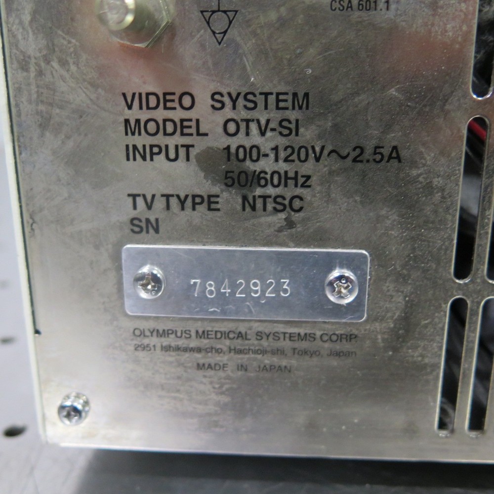 R201809 Olympus OTV-SI Digital Processor Video System