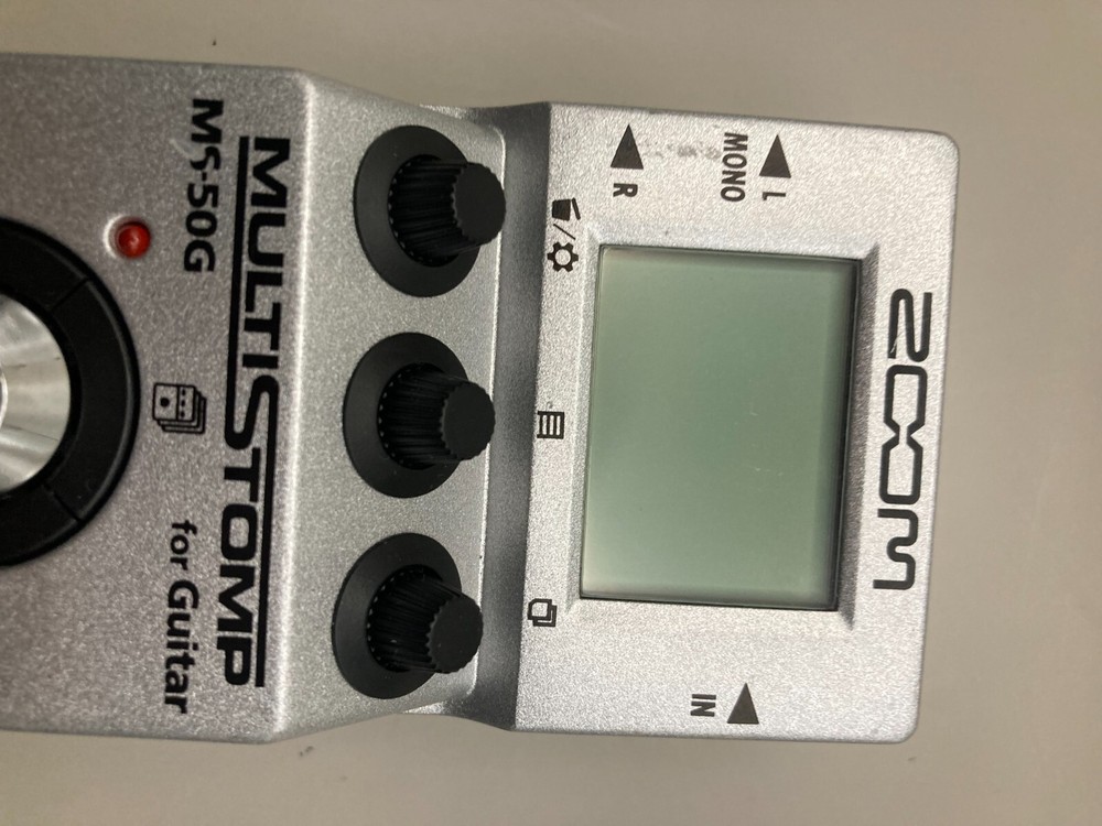 Zoom MS-50G MultiStomp Multi-Effects Guitar Effect Pedal Tested Work from Japan