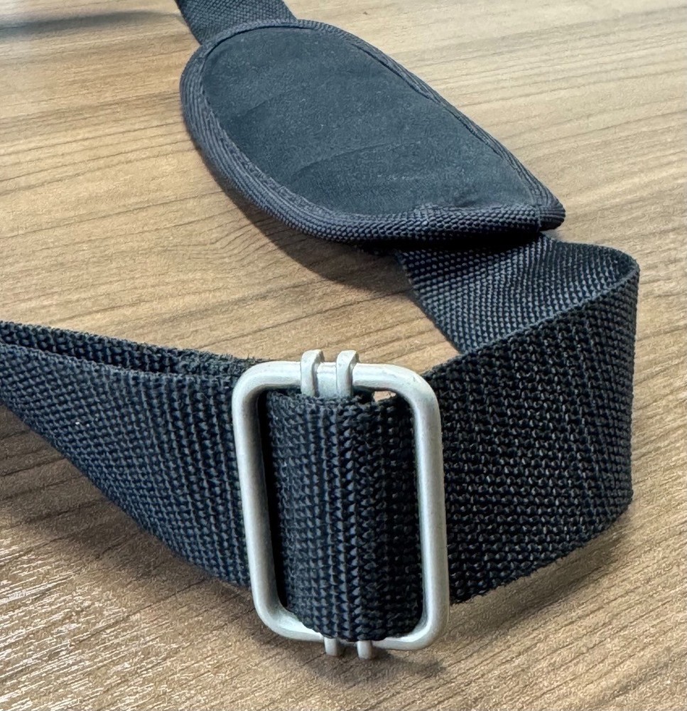 Black Shoulder Strap- Adjustable With padding