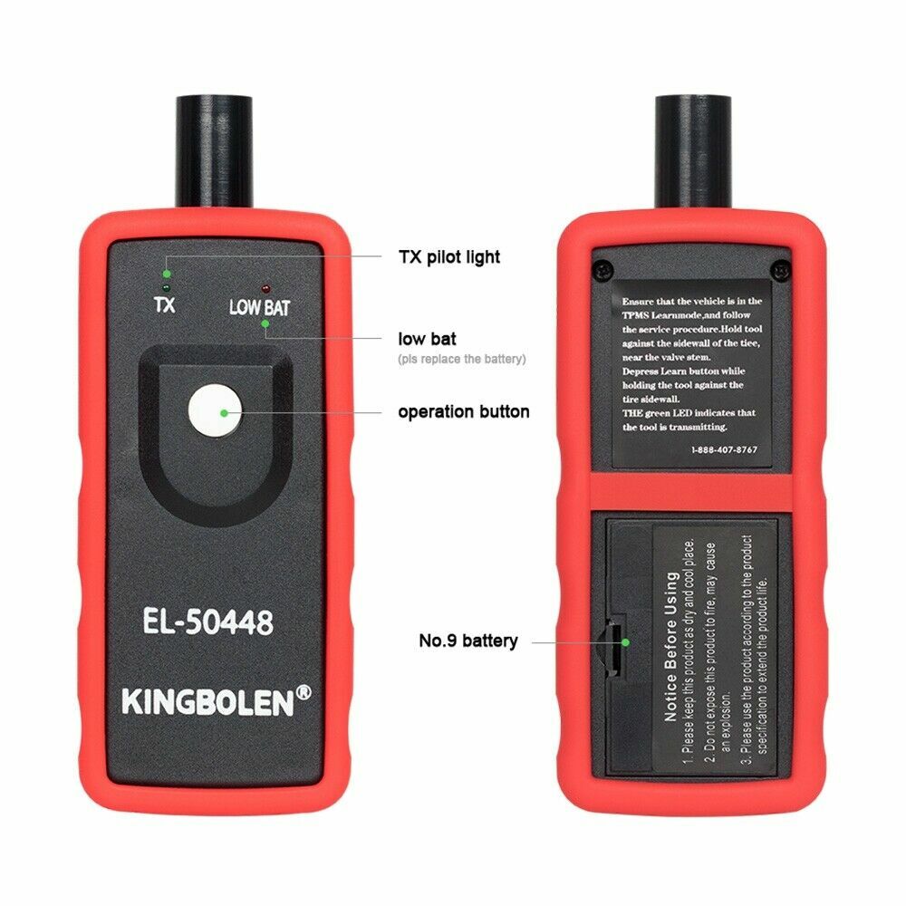 EL-50448 TPMS Reset Tool Relearn Tool Auto Tire Pressure Sensor Tools Fit For GM
