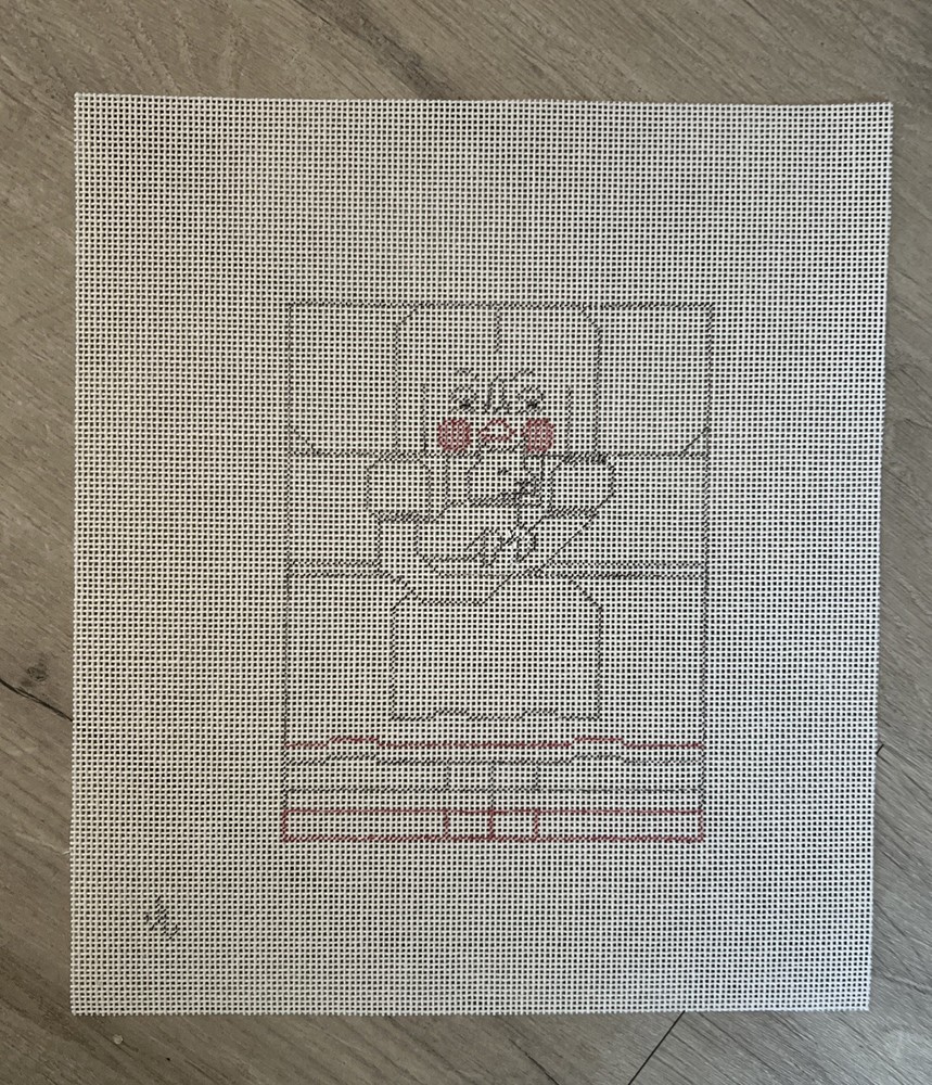 Needlepoint Canvas And Guide Dode Nutcracker By Joan Lewis