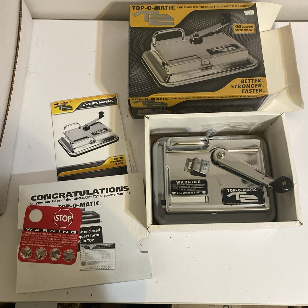 Top-O-Matic T2 Cigarette Rolling Machine