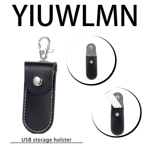 3Pcs Usb stick holder memory stick case Flash Drive Case USB Storage Case Black