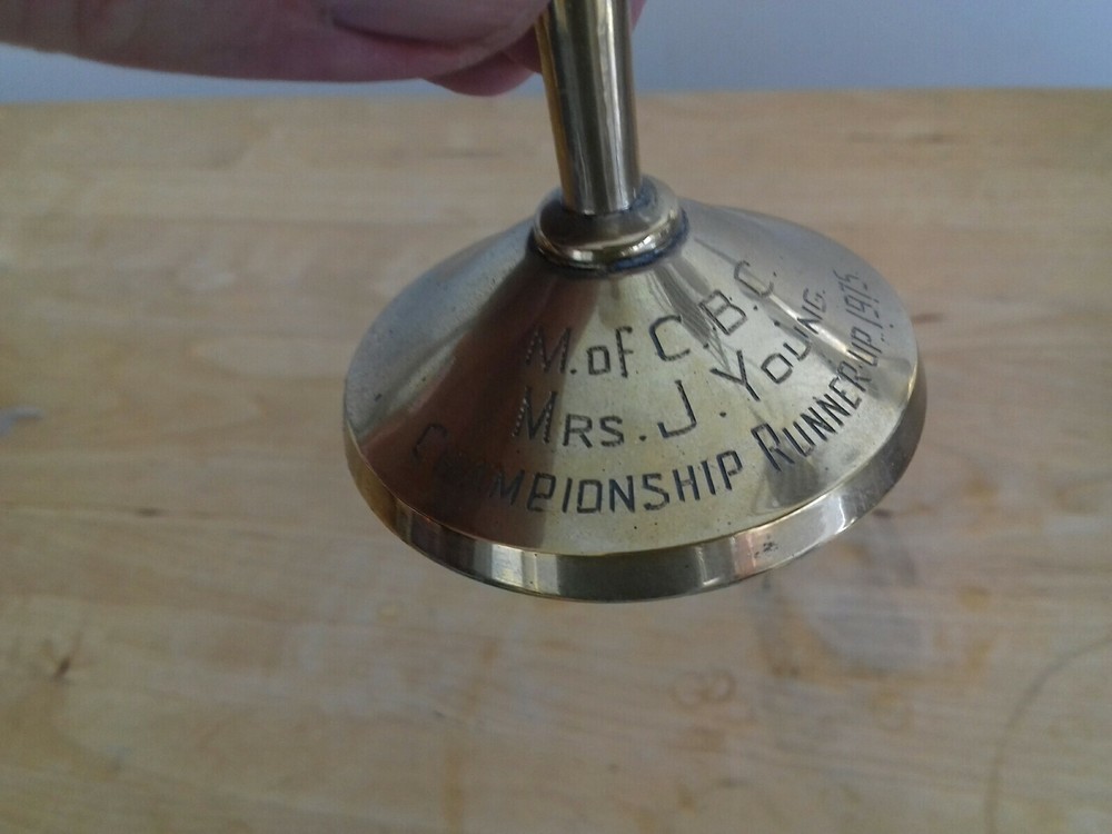 Trophy Goblet engraved