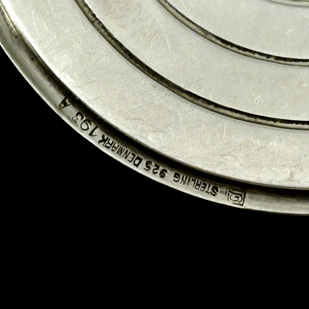 Georg Jensen Sterling Silver Coaster #193A