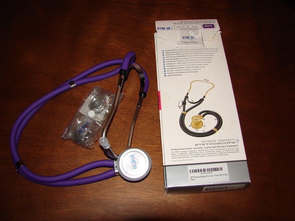 MDF Instruments Stethoscope Model MDF767 Purple