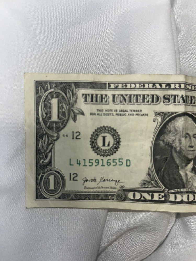 U.S. Dollar bill Error