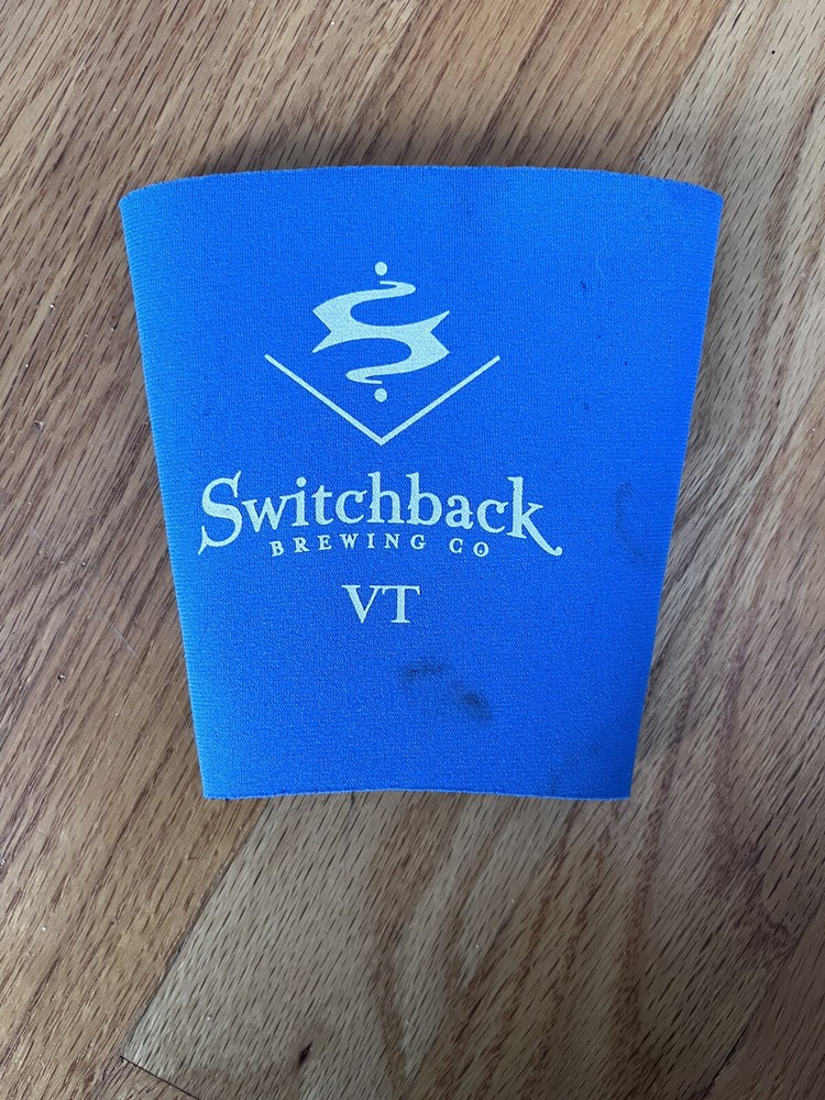 Switchback brewing VT Vermont Coozie