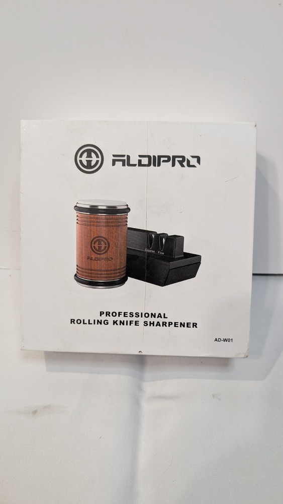 ALDIPRO Rolling Knife Sharpener - Knife Sharpening Kit with Diamond & Ceramic Di