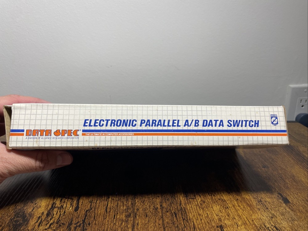 Electronic Parallel A/B Data Switch ADS 2500 25 Pin Data Specs RETRO BRAND NEW