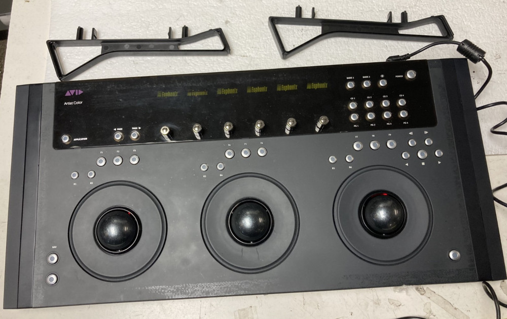 Euphonix MC Color Grading Trackball Control Surface Video Color Controller