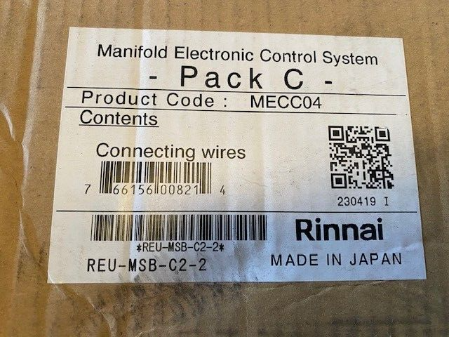 Rinnai REU-MSB-C2-2 MANIFOLD ELECTRONIC CONTROL SYSTEM PACK C