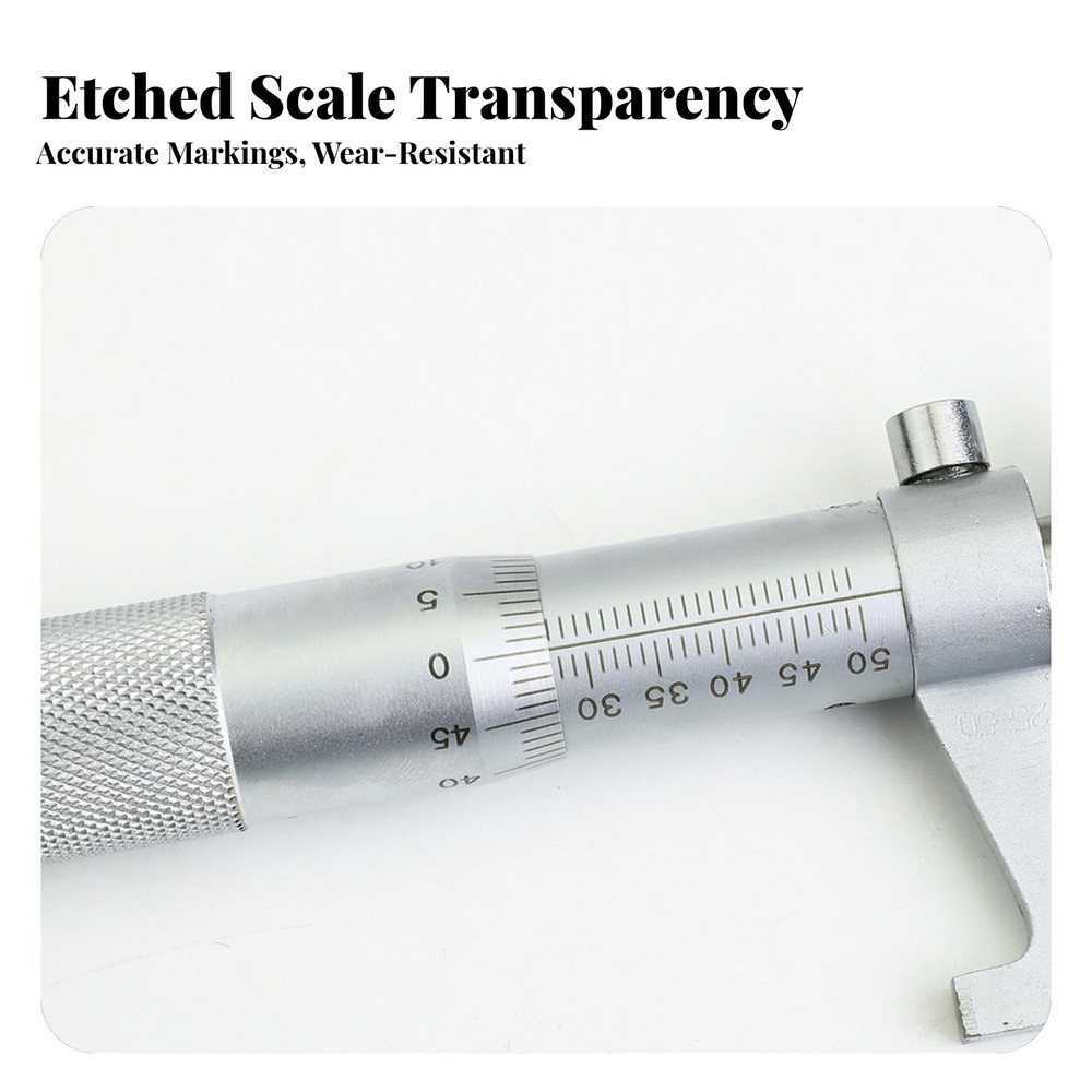 1-2inch INSIDE MICROMETER MIC CARBIDE MACHINIST TOOL