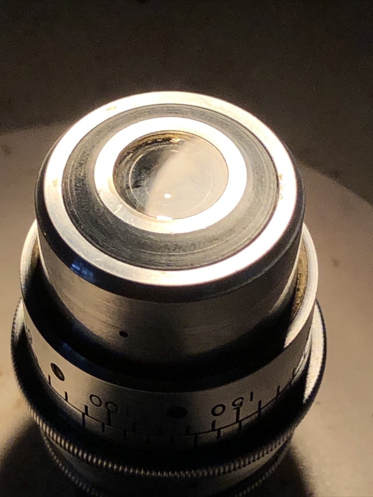 Spencer Optical 8mm Microscope Objective RMS Iris N.A. 0.85