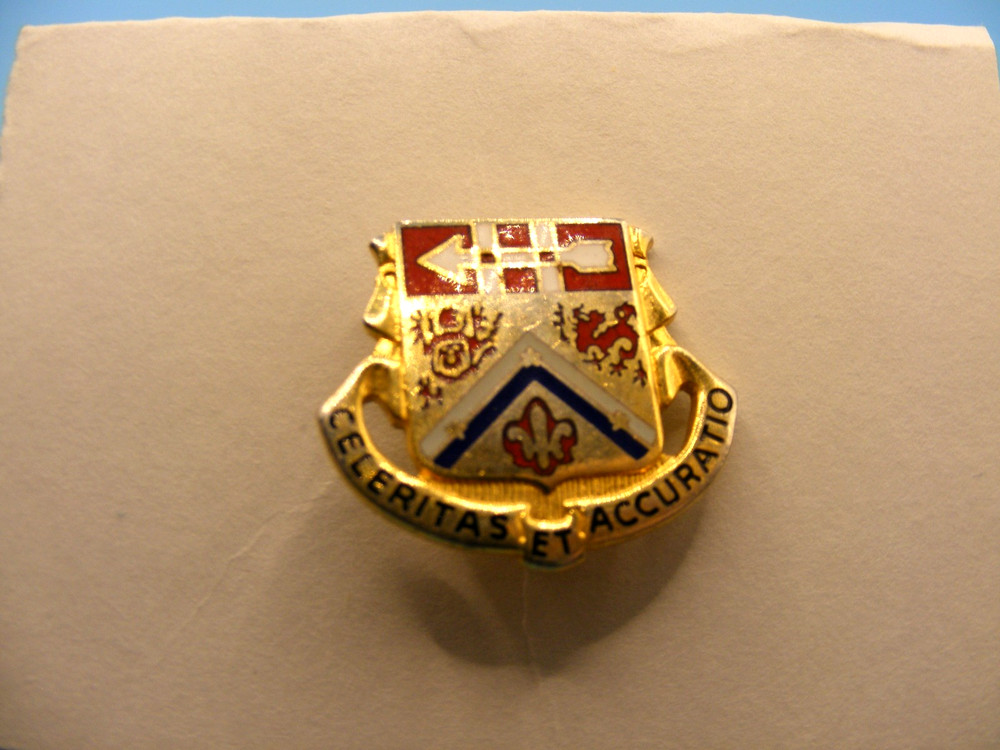 3rd Field Artillery Unit Crest