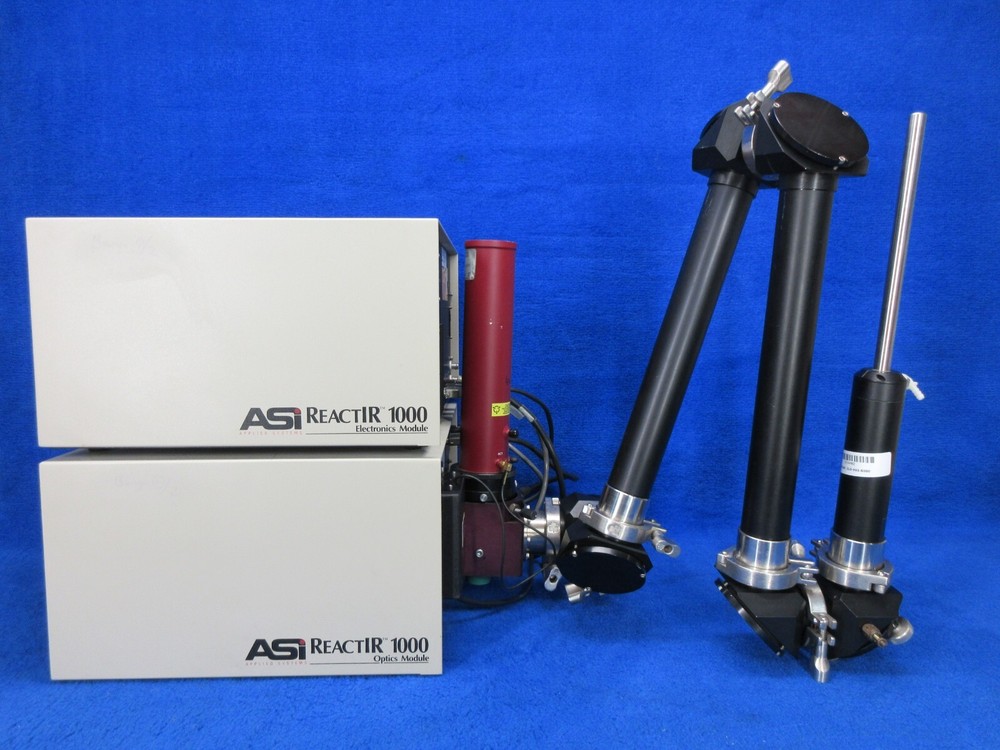 ASI ReactIR 1000 Optics & Electronics Module DiComp Laser Probe EG&G FTIR sensor