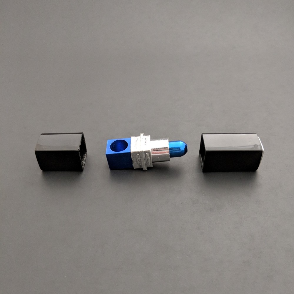 1 Metal lipstick pipe