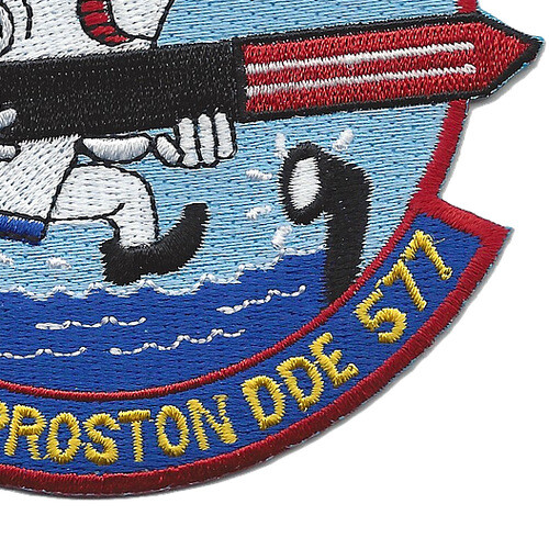 USS SPROSTON DD-577 / DDE-577 Destroyer Escort Ship Patch