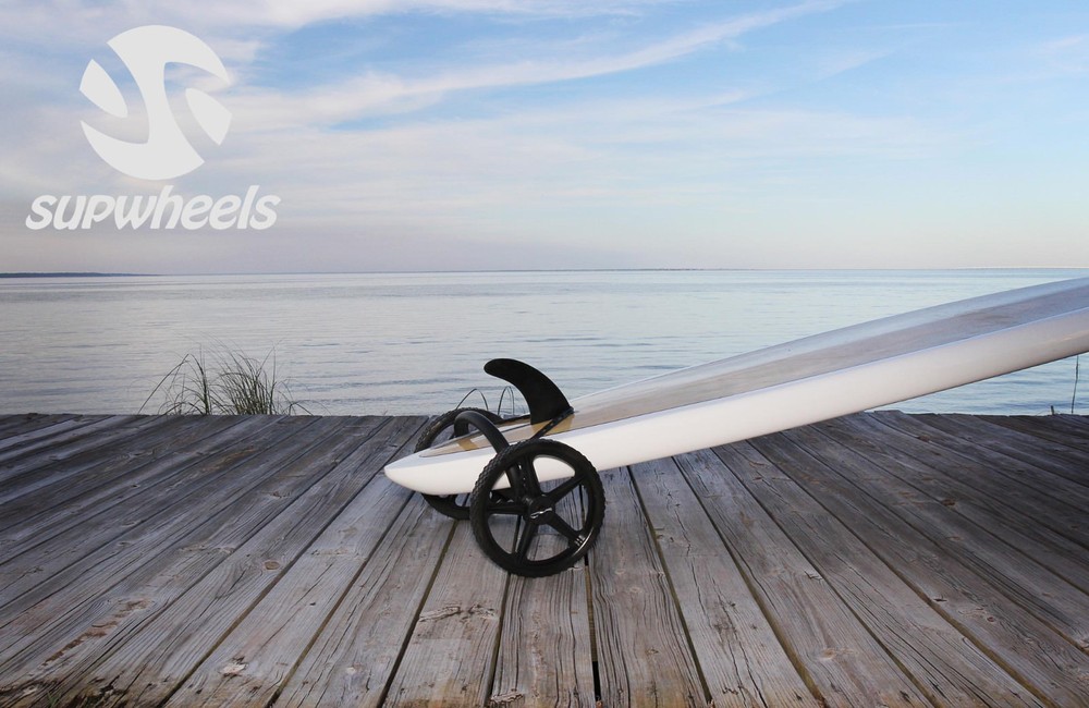 Standup paddle board carrier - Paddle Board Wheeled trolly SUP Wheels Evolution