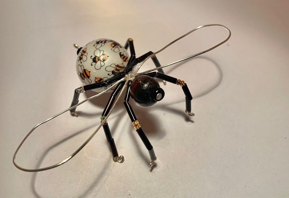 Handmade Bead & Wire BUMBLE BEE