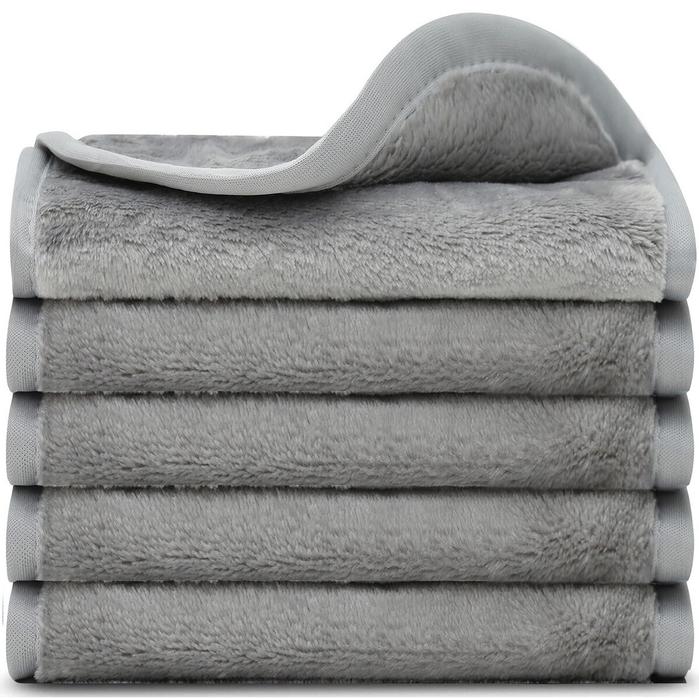 5 MAKEUP ERASER - 5 Gray makeup Remover