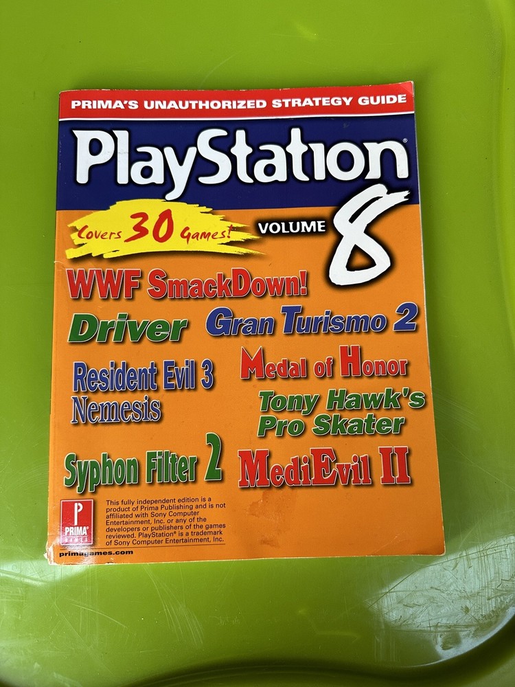 PlayStation Secrets Volume 8 Prima's Unauthorized Video Game Strategy Guide