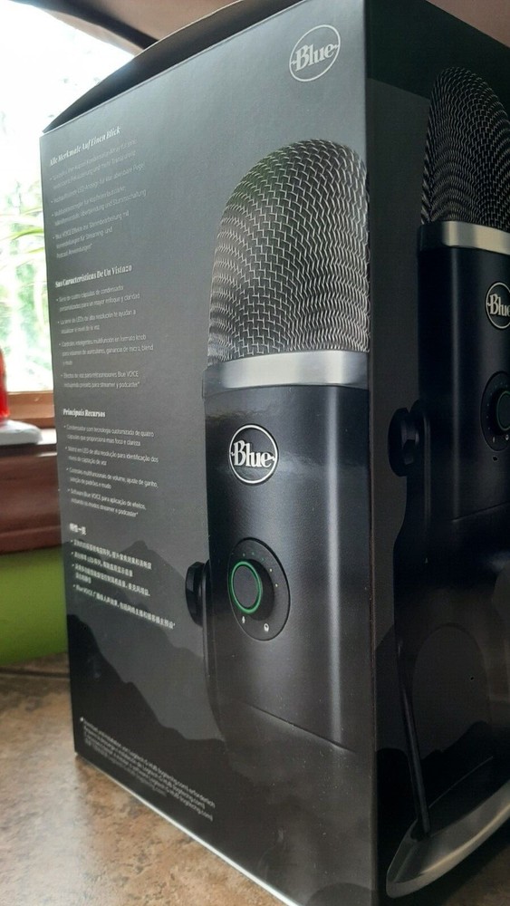 Empty Box Only from Yeti-x microphone