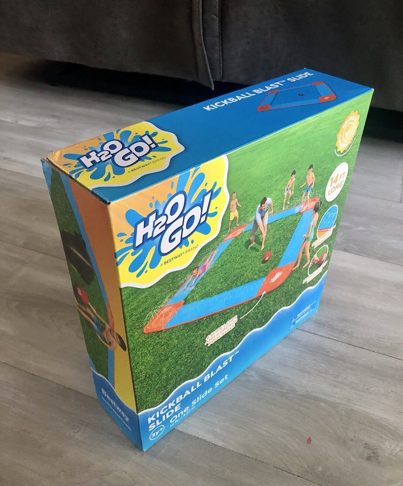 H2O Go! Kickball Blast Slide, 14 Ft Long