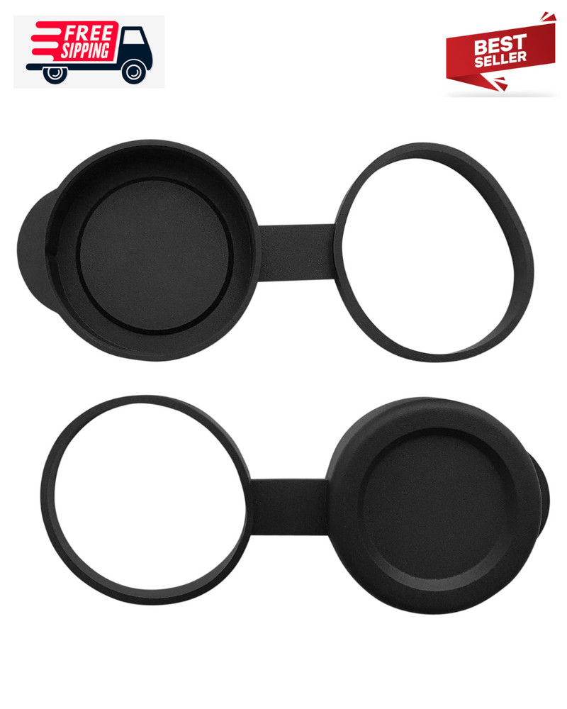 25mm Binocular/Monocular Objective Lens Caps Internal Diameter 36.6-38.1mm Rubbe