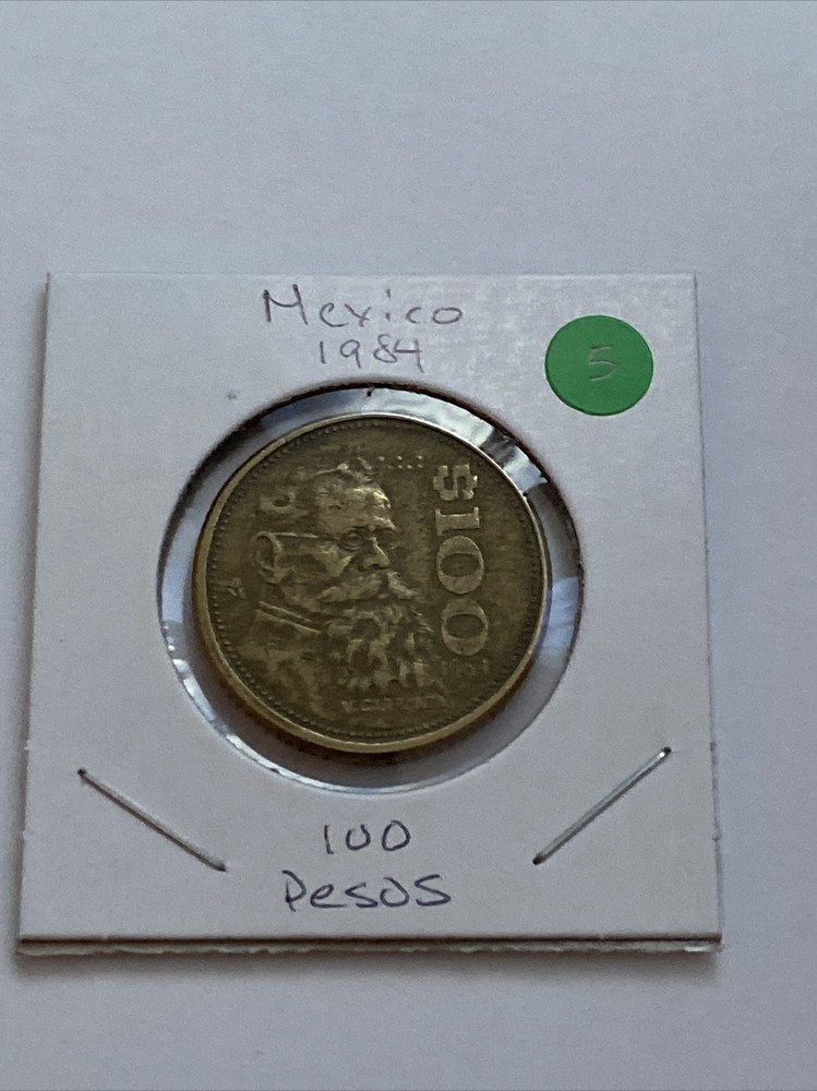 1984 Mexico 100 Pesos Coin  B15