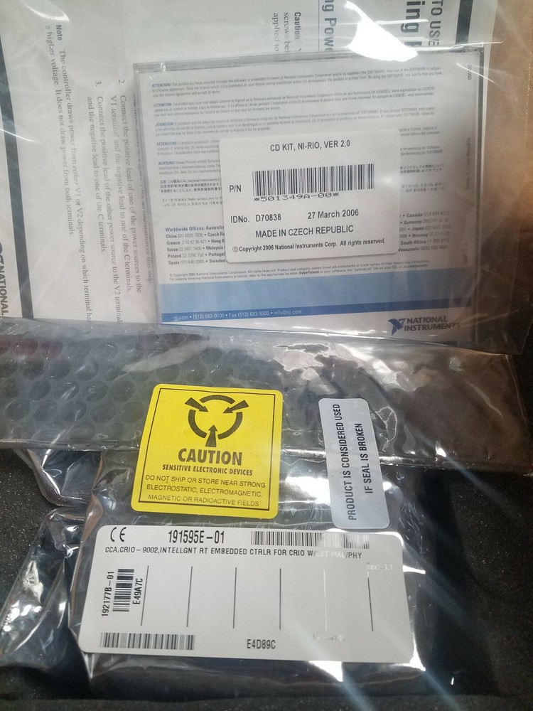 cRIO-9002, 10 Base-T Interfaces, CompactRIO Real-Time Controller new