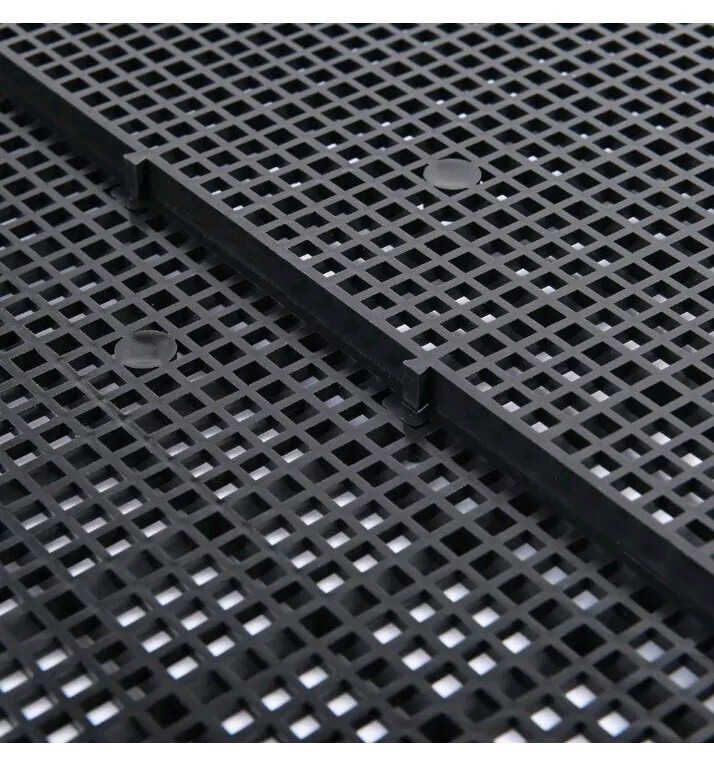 8 Pcs Aquarium Divider Tray Plastic Grid Aquarium Egg Crate Light Diffuser, Fish