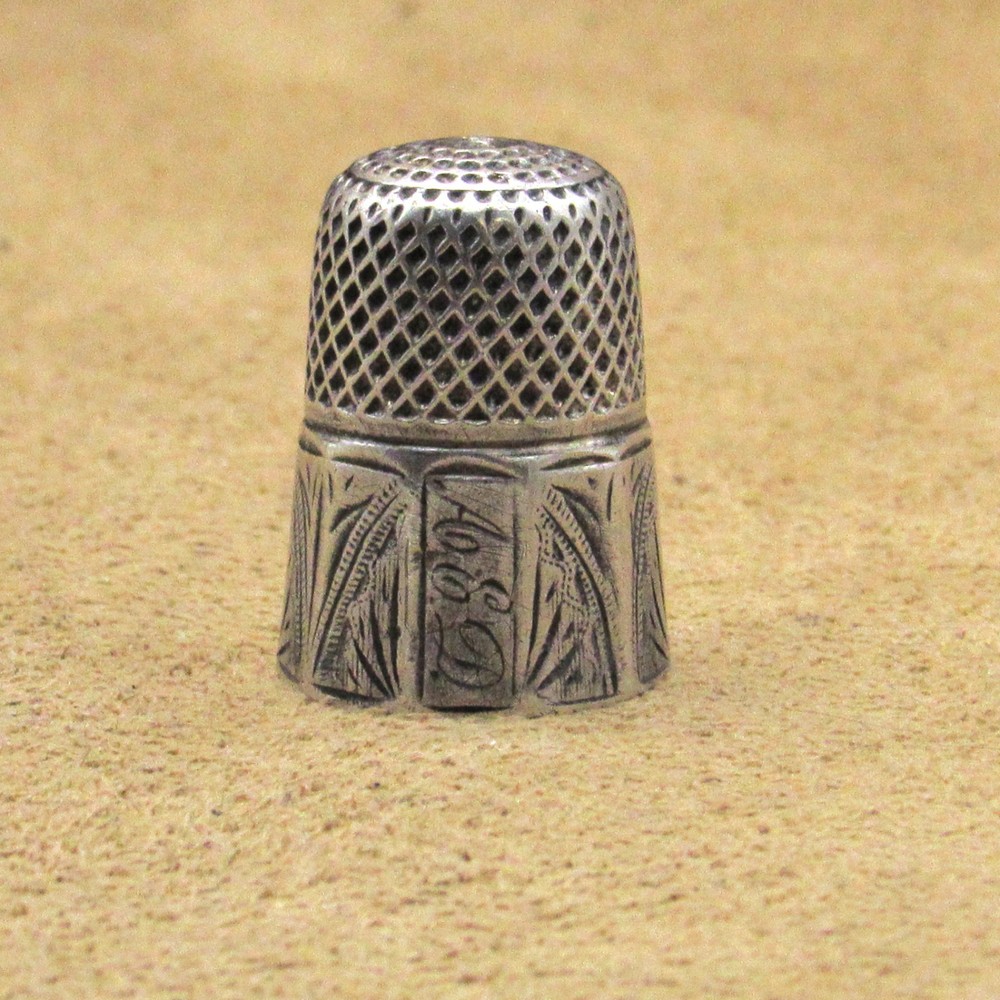 Vintage Sterling Silver Thimble