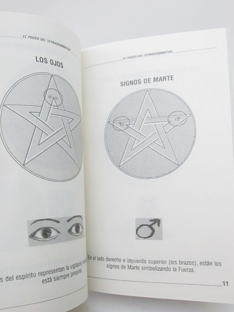 LIBRO EL PODER DEL TETRAGRAMMATON Enigmatico Simbolismos,Consagraciones