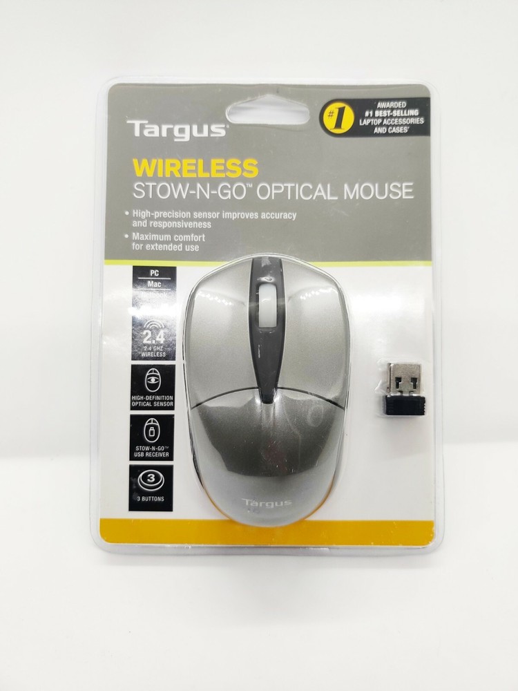 Targus Wireless stow n go optical mouse