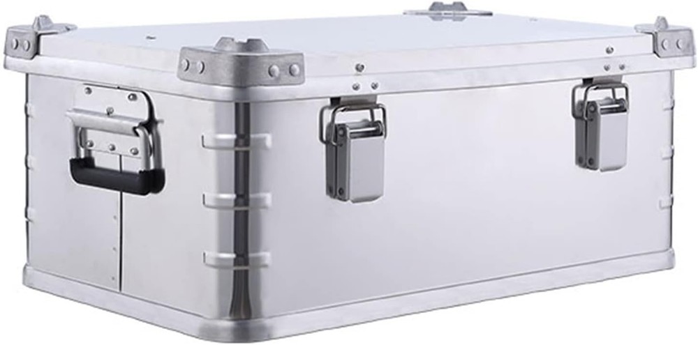 Tool Storage Tool Storage Box Portable Aluminum Tool Box Compact Hard Case Tool