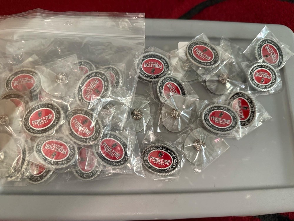 Pendleton Whiskey 2023 Lapel Pins