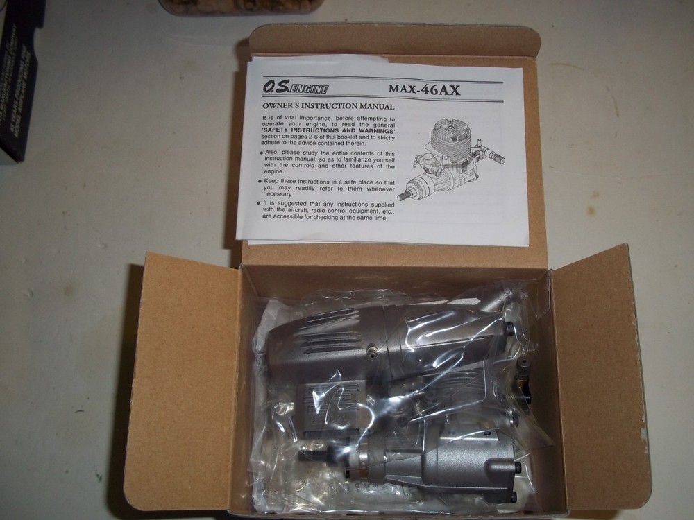 OS 46 AX NIB HIGH PROFORMANCE REMOTE CONTROL MODEL AIRPLANE ENGINE BEAUTIFUL**