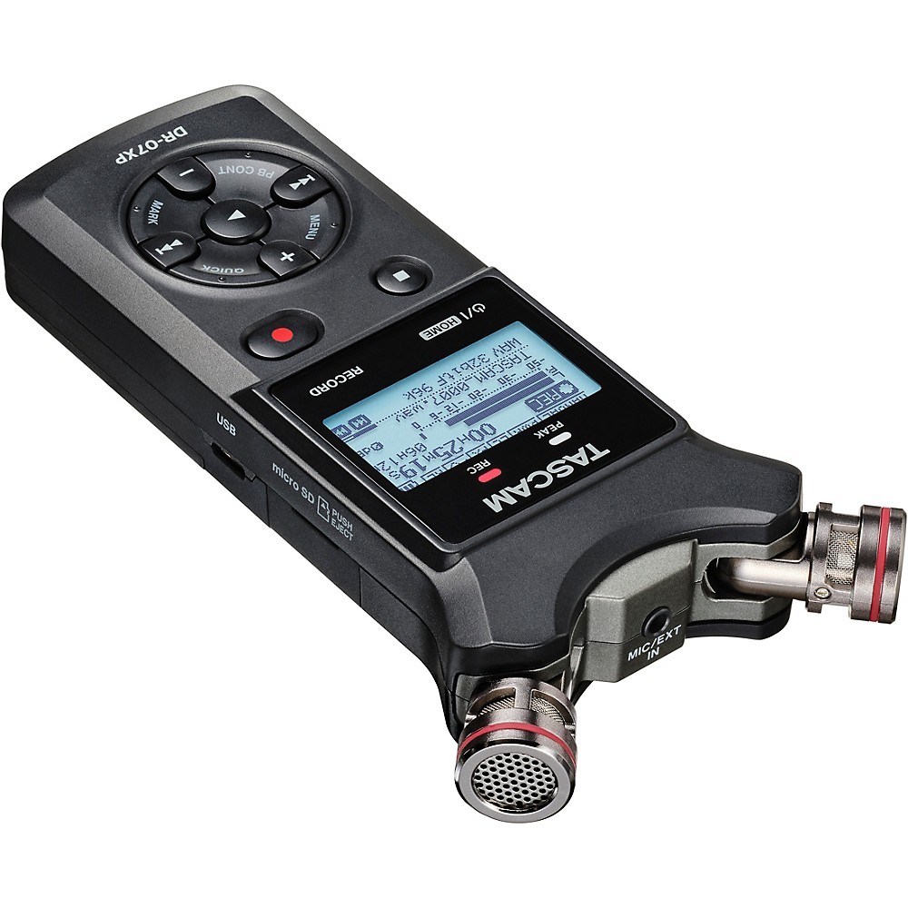 TASCAM DR-07XP 32-bit Float Audio Recorder